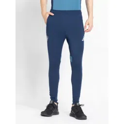 Adidas Blue Slim Fit Printed Sports Trackpants-picture-48