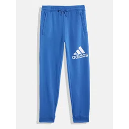 ADIDAS Boys Brand Logo Printed FL SWT PT Joggers-picture-39