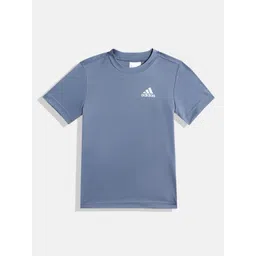 ADIDAS Boys Brand Logo Printed Regular T-shirt-picture-28