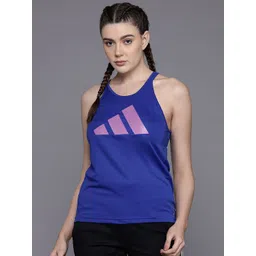 ADIDAS Brand Logo Printed Aeroready Run It Tank Top-picture-17