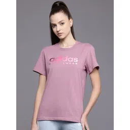 ADIDAS Brand Logo Printed Lin Spw Gt Pure Cotton Training T-shirt-picture-22