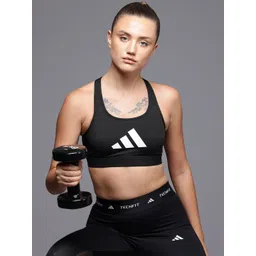 ADIDAS Brand Logo Printed Medium Coverage Lightly Padded Pwrct Bl Training Bra-picture-21