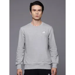 ADIDAS Embroidered Logo Pure Cotton Sweatshirt-picture-41