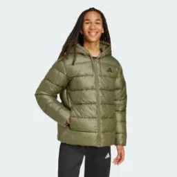 adidas Essentials CLIMAWARM Synthetic Down Puffer Hooded Jackets-picture-21