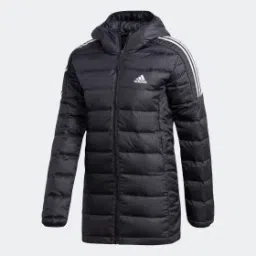 adidas essentials light down hooded parka women outdoor women outdoor-picture-10