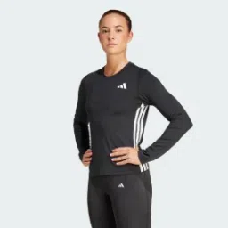 adidas Essentials Long Sleeve 3-Stripes Workout Top-picture-37