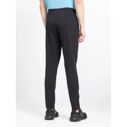 adidas Essentials Single Jersey Black Regular Fit Sports Trackpants image 2