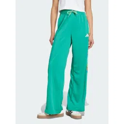 Adidas Green Loose Fit Sports Trackpants-picture-39