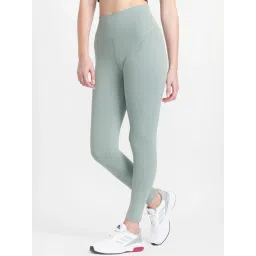 ADIDAS Green Plain Sports Tights image 3