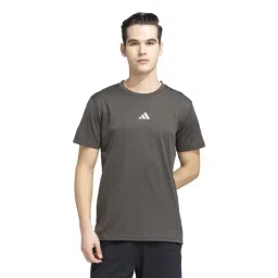 Adidas Green Regular Fit Sports T-Shirt-picture-33