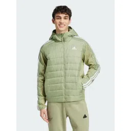 Adidas Green Regular Fit Striped Sports Jacket-picture-19
