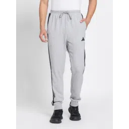 adidas Grey M 3S FT TC PT Trackpants-picture-31