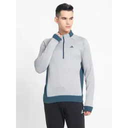 Adidas Grey Regular Fit Printed Sweatshirt-picture-43