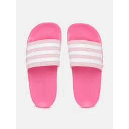 ADIDAS Kids Adilette Shower Striped Sliders-picture-10