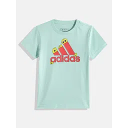 ADIDAS Kids Cotton Brand Logo Printed I LEGO GT T-shirt-picture-19