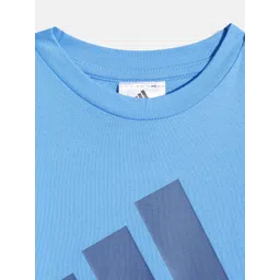 ADIDAS Kids I PF 3-Stripes Pure Cotton T-shirt & T-shirt image 4