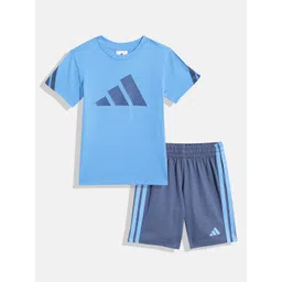 ADIDAS Kids I PF 3-Stripes Pure Cotton T-shirt & T-shirt image 1