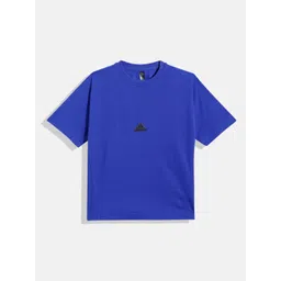 ADIDAS Kids Round Neck Logo J ZNE T-shirt-picture-26