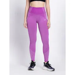 adidas Light Purple Striped Tights-picture-24