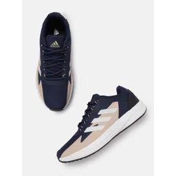 ADIDAS Men Blue Woven Design Adi Dash Running Shoes-image-19