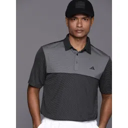 ADIDAS Men Core Colourblocked Polo Collar Golf T-shirt-picture-38