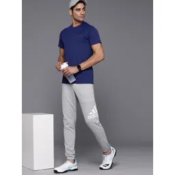 ADIDAS Men Essential Brand Logo Single Jersey Tapered Joggers-picture-12