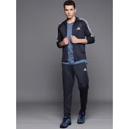 ADIDAS Men Navy Blue Sereno Cut 3-Stripes Aeroready Sustainable Tracksuit-image-43