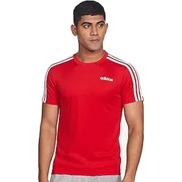 adidas Men Polyester Striped Fitted T-Shirt-picture-11