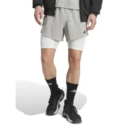 ADIDAS Men Relaxed Fit Mid-Rise Training or Gym Shorts-picture-24