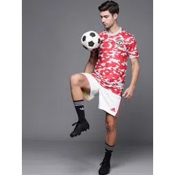 ADIDAS Men White Manchester United 21/22 Home Sustainable Shorts-picture-22