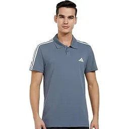 adidas Men's 100% Cotton Regular Fit Polo T-Shirt-picture-11