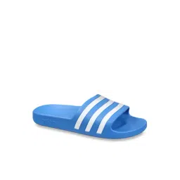 Adidas Men's Adilette Aqua Blue Casual Sandals-image-19