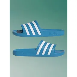 Adidas Men's ADILETTE AQUA Blue Slides-image-11
