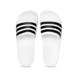 Adidas Men's ADILETTE SHOWER Unisex White Slides-image-4