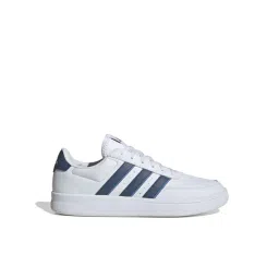 ADIDAS Men's BREAKNET 2.0 White & Preloved Ink Sneakers-picture-12