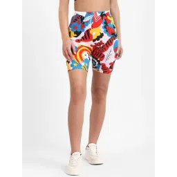 Adidas Multicolor Printed Spw Shorts-picture-31