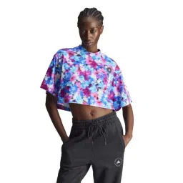 ADIDAS Multicolored Cotton Sports Crop Top-picture-15