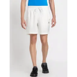 Adidas Off White Regular Fit Sports Shorts-picture-22