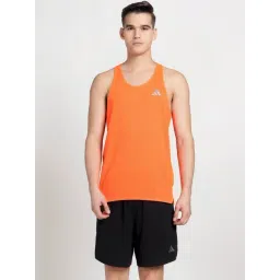 Adidas Orange Regular Fit Tank Tee-picture-30