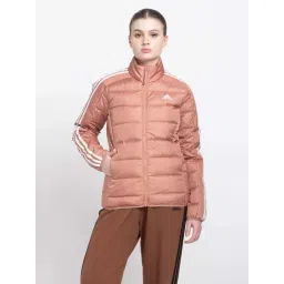 adidas Peach Striped Padded Jacket-picture-10