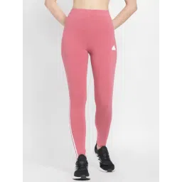 adidas Pink Cotton Striped Sports Track Pants-picture-48