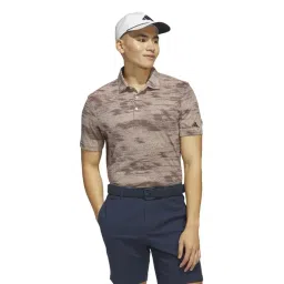 Adidas Pink Regular Fit Texture Sports Polo-picture-11