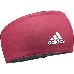 adidas Polyester Head Band- Collegiate Burgundy, Red-picture-12