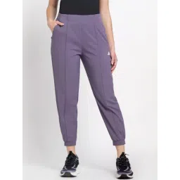 adidas Purple Mid Rise Sports Joggers-picture-24