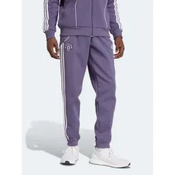 Adidas Purple Regular Fit Striped Sports Trackpants-picture-11
