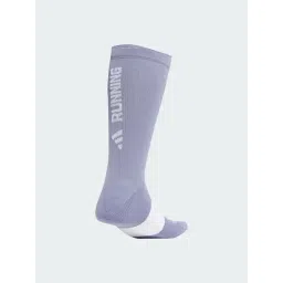 adidas Purple RUNxGRAFIC Color Block Calf Socks - L-picture-37