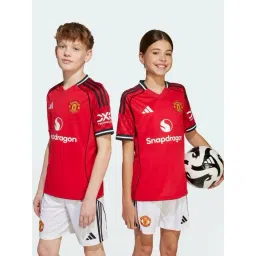 Adidas Red Regular Fit Printed Jersey-picture-33