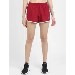 Adidas Red Regular Fit Sports Shorts-picture-39