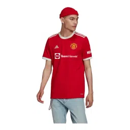 adidas Red Round Neck T-Shirt-picture-31