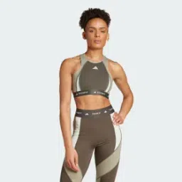 adidas techfit medium-support high-neck colorblock bra women training women training-picture-28